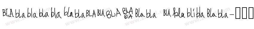 PandoraURWBla Regula字体转换